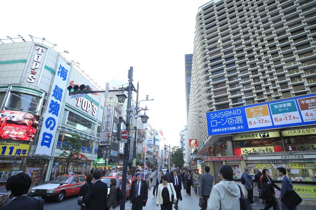 Sotetsu Fresa Inn Shimbashi-Karasumoriguchi Tokyo Exterior photo